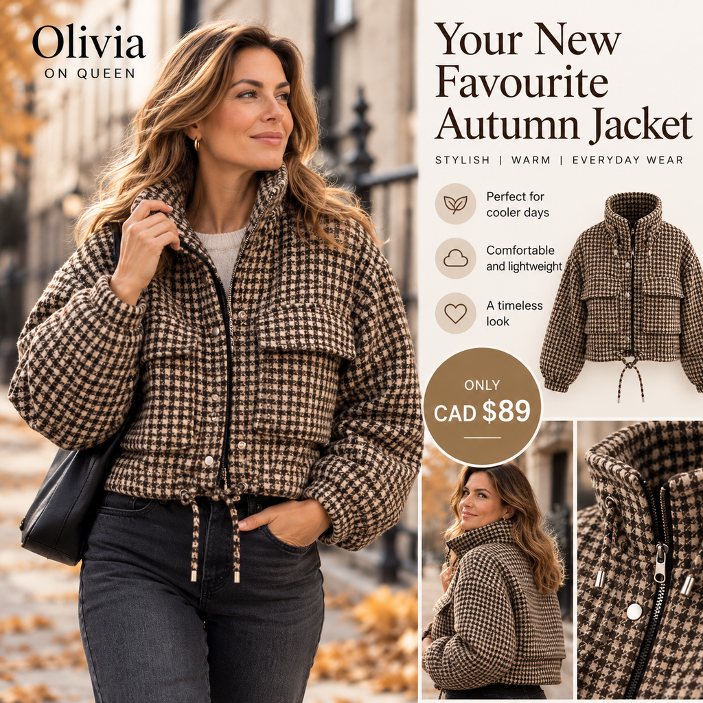 The Charlotte Houndstooth Jacket 1